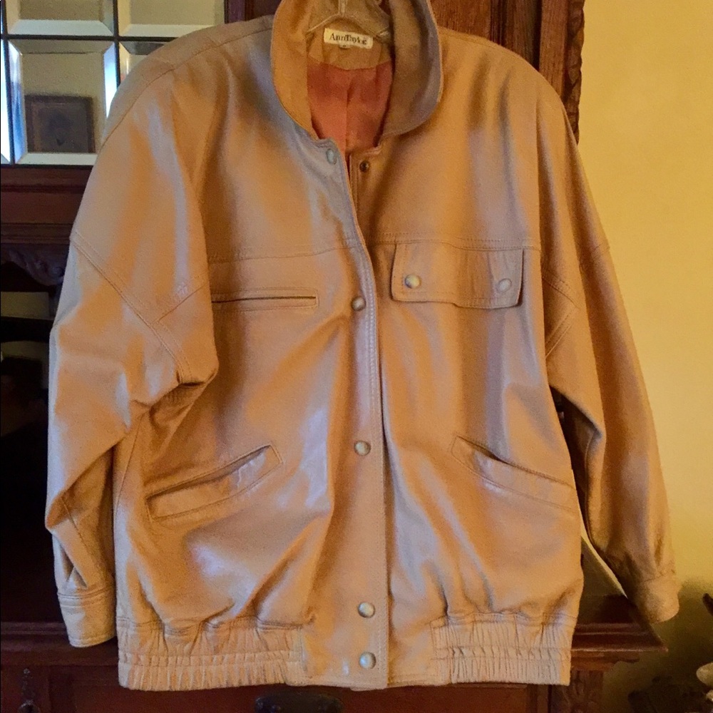 Ann Taylor Leather Jacket